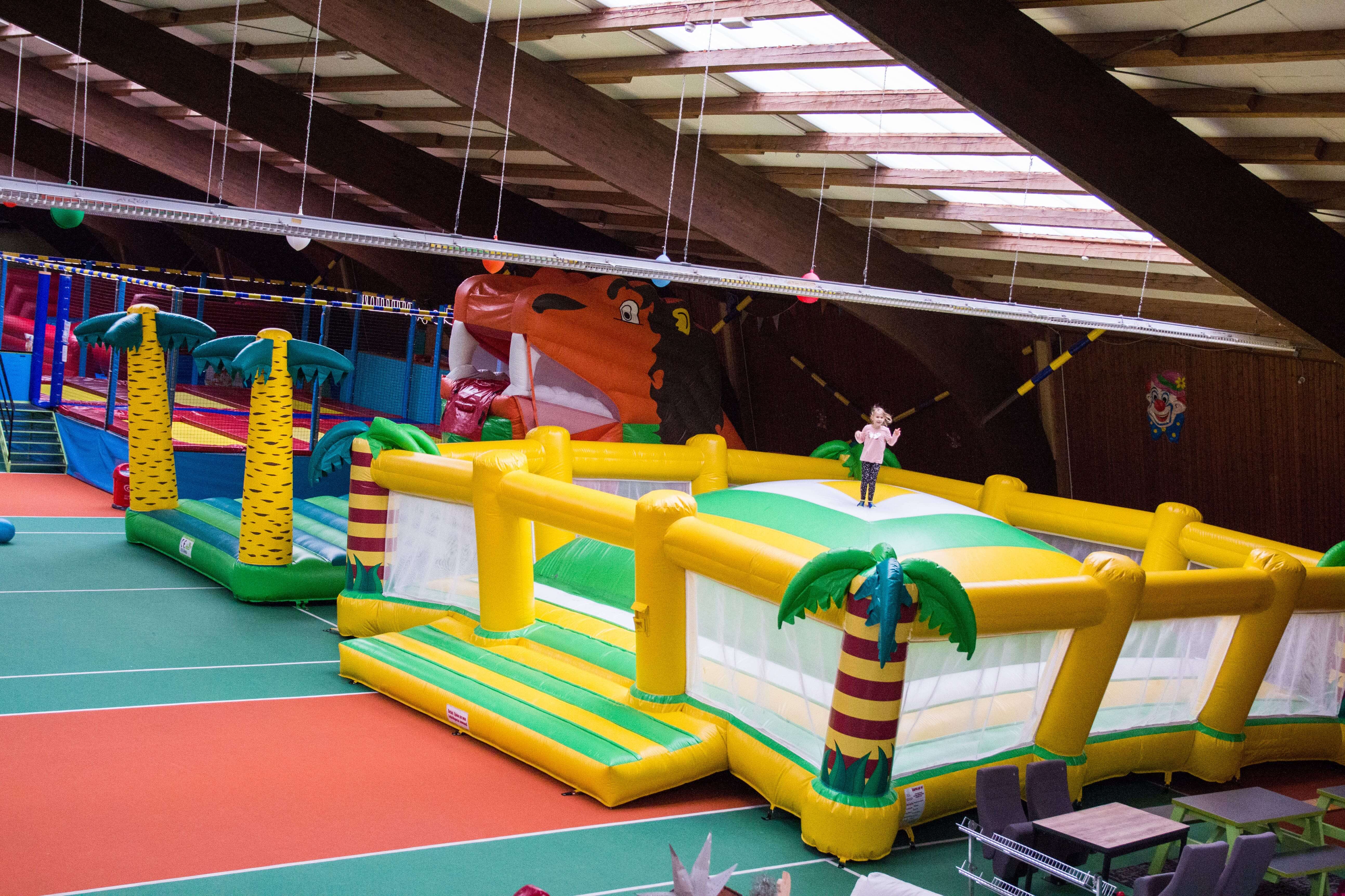 Trampolin-Bereich